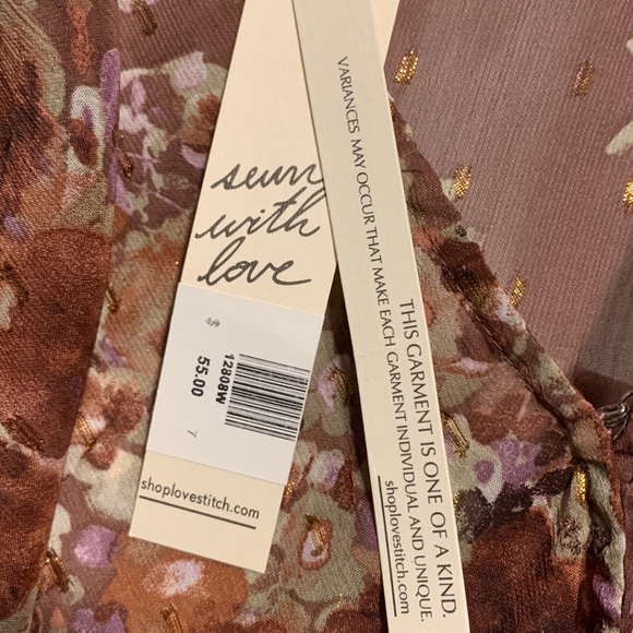 Lovestitch Ladies Large Blouse Oversized - Picture 4 of 7